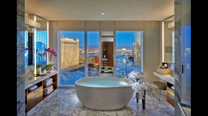 Bathroom Waldorf Astoria Las Vegas