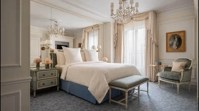 Four Seasons Hotel Paris Bedroom
