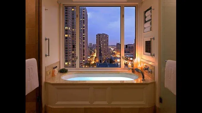 The Peninsula Bathroom View