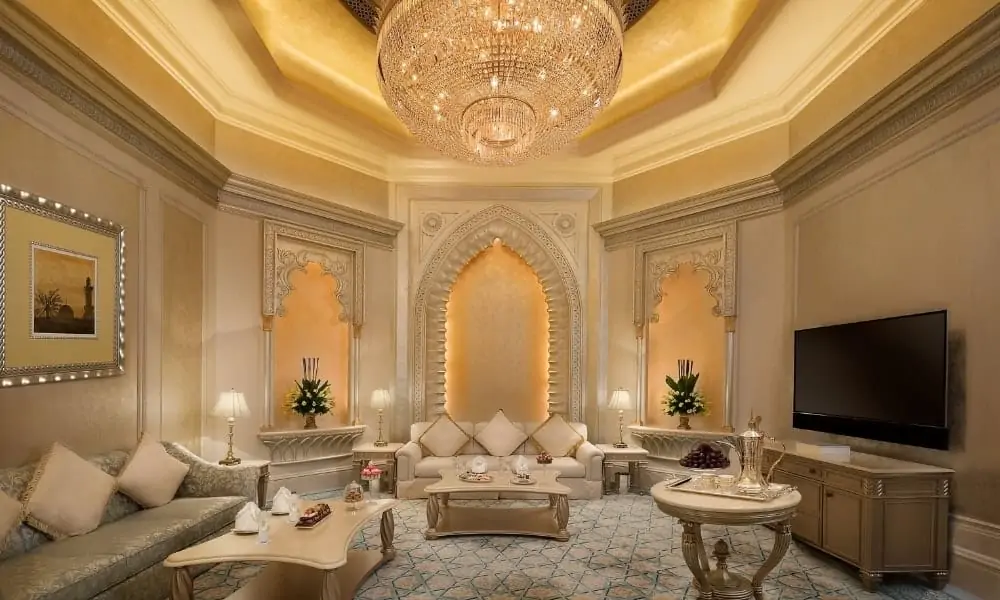 Majlis in a Palace Suite at Emirates Palace Mandarin Oriental, Abu Dhabi