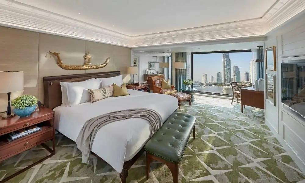 River-view room at Mandarin Oriental, Bangkok