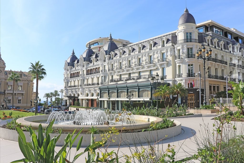 Hôtel de Paris Monte-Carlo façade on Place du Casino